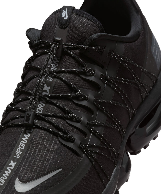 Nike Mens Air Vapormax Run Utility Black/Reflect Silver-Black-Black