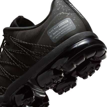 Nike Mens Air Vapormax Run Utility Black/Reflect Silver-Black-Black