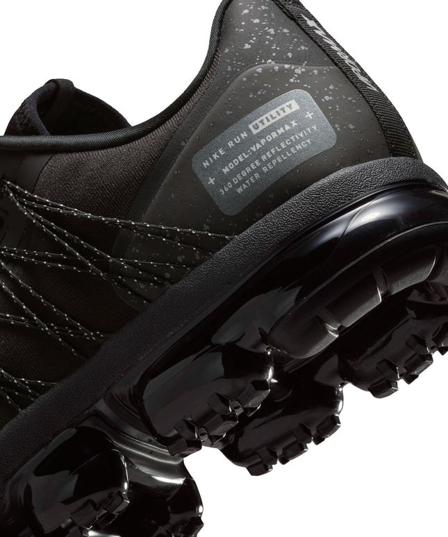 Nike Mens Air Vapormax Run Utility Black/Reflect Silver-Black-Black