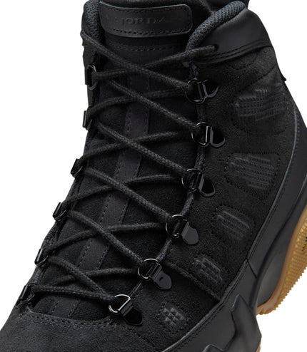 Air Jordan Mens 9 Retro - Black/Gum