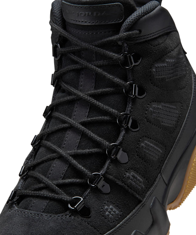 Air Jordan Mens 9 Retro - Black/Gum
