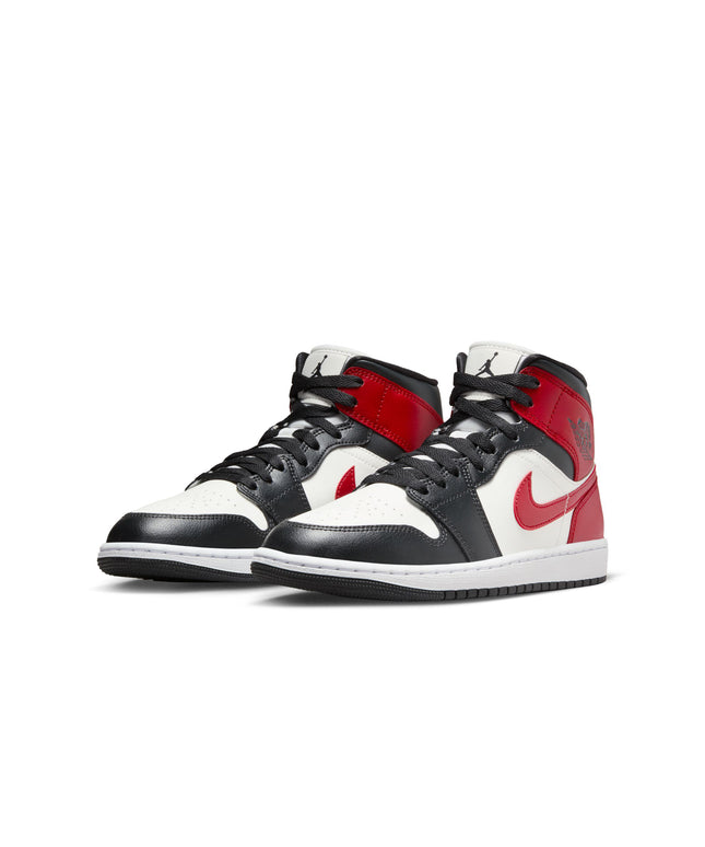 Air Jordan Womens 1 Mid - Gym Red