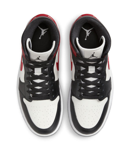 Air Jordan Womens 1 Mid - Gym Red