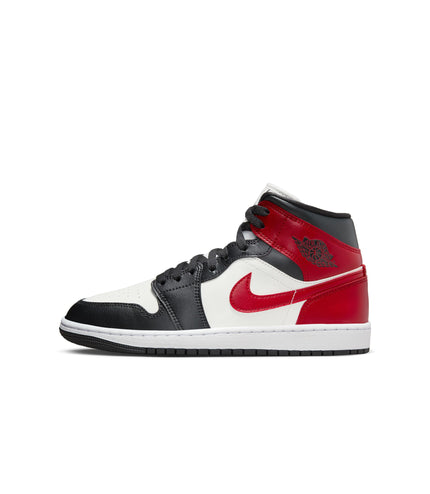Air Jordan Womens 1 Mid - Gym Red