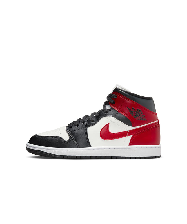 Air Jordan Womens 1 Mid - Gym Red
