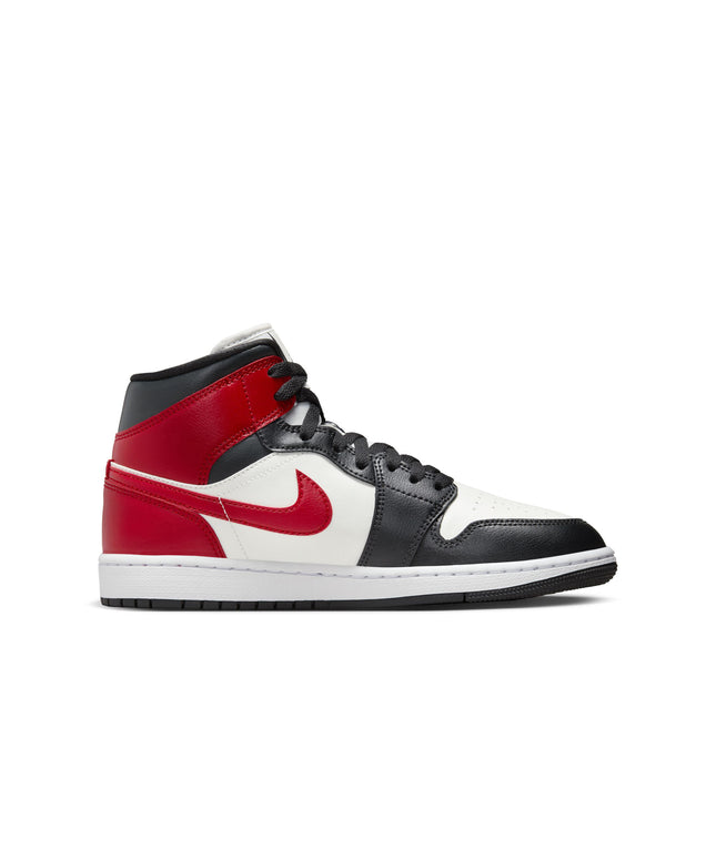 Air Jordan Womens 1 Mid - Gym Red