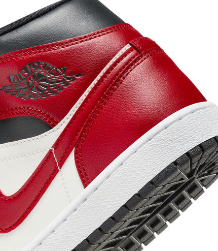 Air Jordan Womens 1 Mid - Gym Red