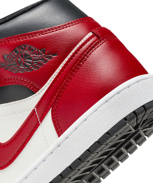 Air Jordan Womens 1 Mid - Gym Red