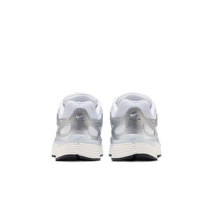 Nike Womens P-6000 - White/Metallic Silver