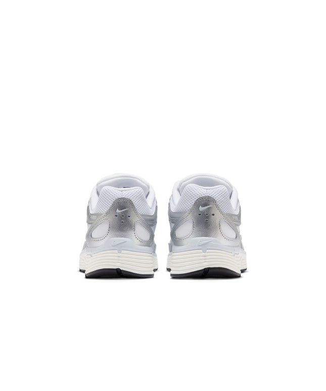 Nike Womens P-6000 - White/Metallic Silver