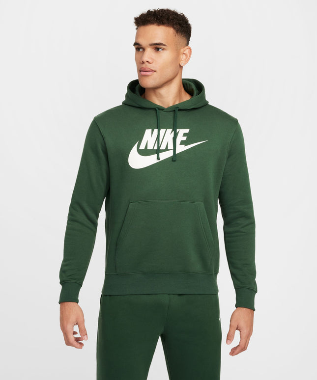Sudadera con capucha Nike Sportswear Graphic para hombre - Abeto/Blanco