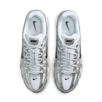 Nike Mens P-6000 - White/Metallic Silver