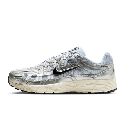 Nike Mens P-6000 - White/Metallic Silver