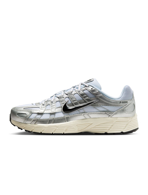 Nike Mens P-6000 - White/Metallic Silver