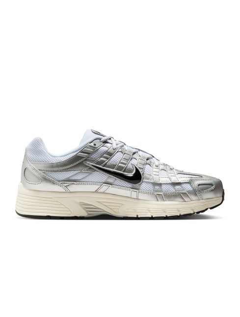 Nike Mens P-6000 - White/Metallic Silver