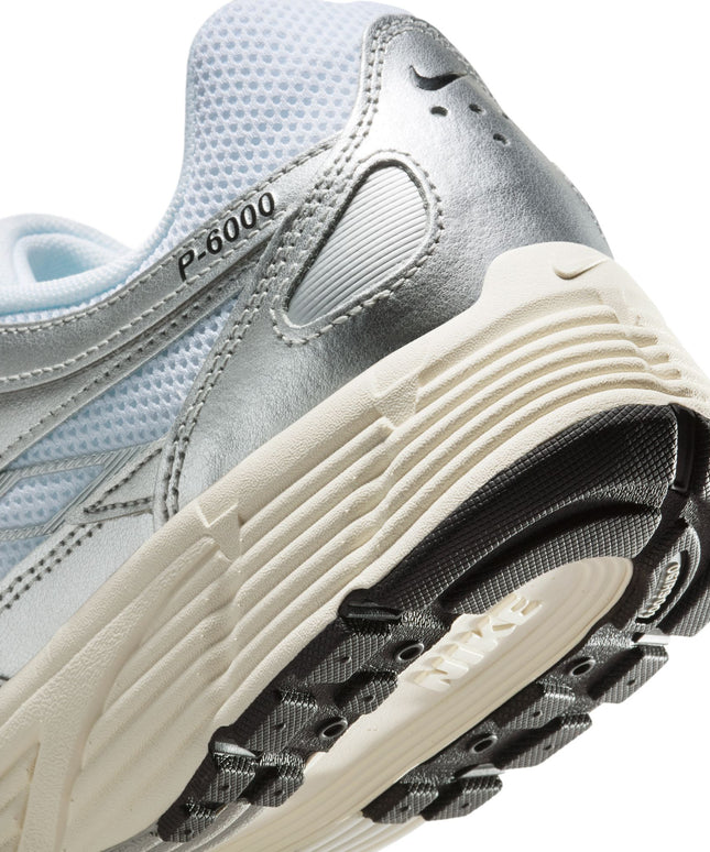 Nike Mens P-6000 - White/Metallic Silver