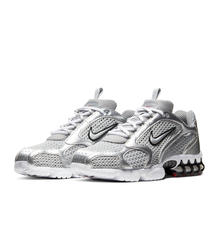 Nike Mens Air Zoom Spiridon Cage 2 - Smoke Grey/Metallic Silver