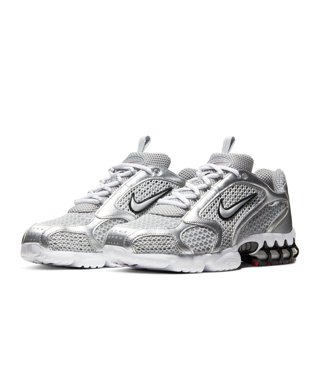 Nike Mens Air Zoom Spiridon Cage 2 - Smoke Grey/Metallic Silver