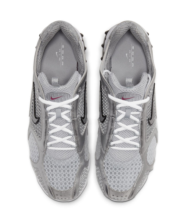 Nike Mens Air Zoom Spiridon Cage 2 - Smoke Grey/Metallic Silver
