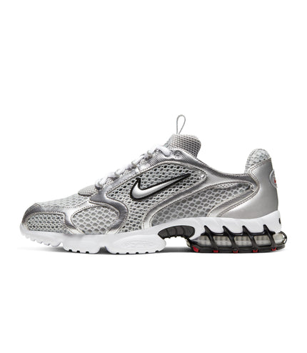 Nike Mens Air Zoom Spiridon Cage 2 - Smoke Grey/Metallic Silver