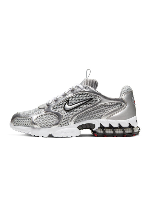 Nike Mens Air Zoom Spiridon Cage 2 - Smoke Grey/Metallic Silver