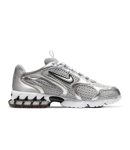 Nike Mens Air Zoom Spiridon Cage 2 - Smoke Grey/Metallic Silver