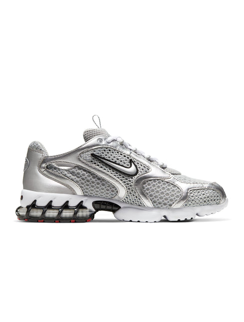 Nike Mens Air Zoom Spiridon Cage 2 - Smoke Grey/Metallic Silver