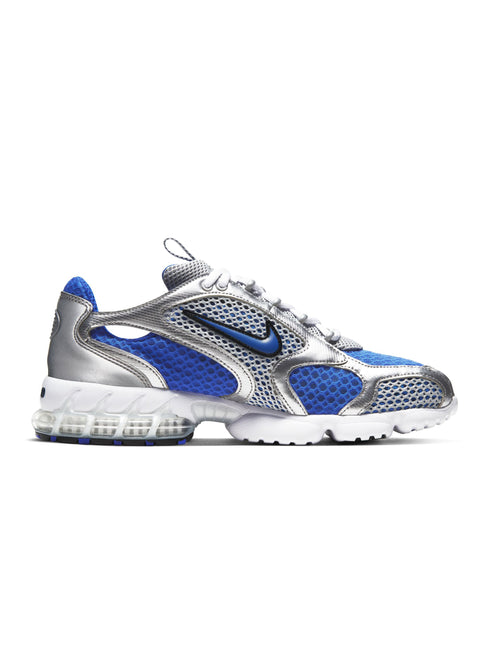 Nike Mens Air Zoom Spiridon Cage 2 - Metallic Silver/Varsity Royal