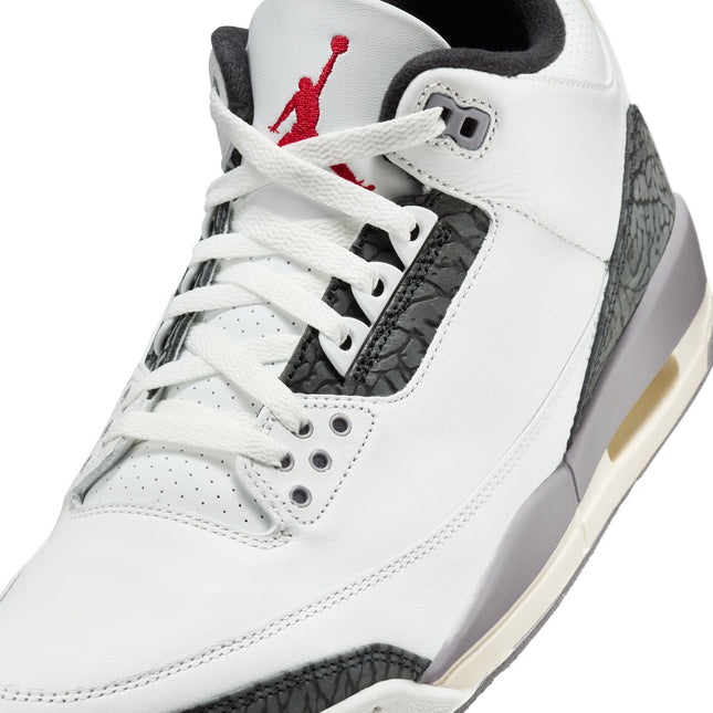 Air Jordan (PS) 3 Retro - White/Cement Grey