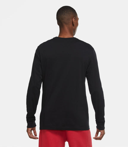 Air Jordan Mens Jumpman Chimney Long Sleeve - Black