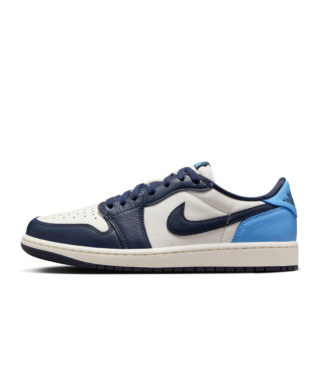 Air Jordan Hombres 1 Low OG UNC - Obsidiana