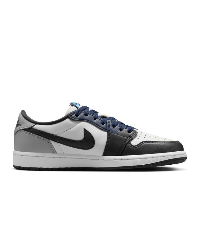 Air Jordan Hombres 1 Low OG UNC - Obsidiana