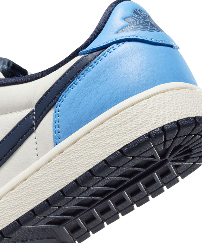 Air Jordan Hombres 1 Low OG UNC - Obsidiana