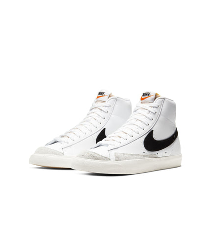 Nike Blazer Mid '77 para mujer, blanco/negro-vela