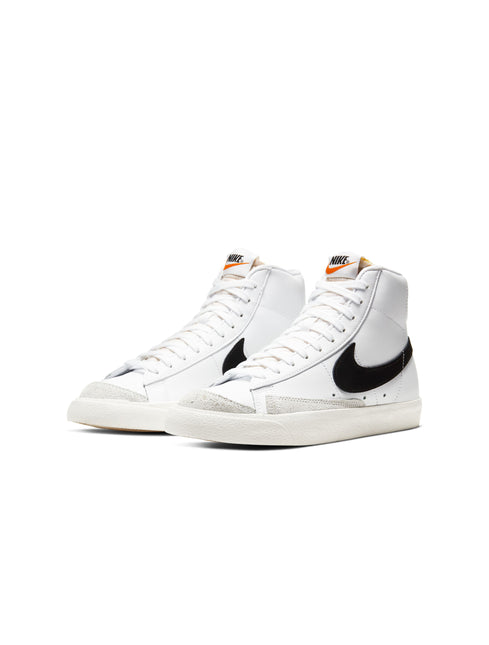 Nike Blazer Mid '77 para mujer, blanco/negro-vela