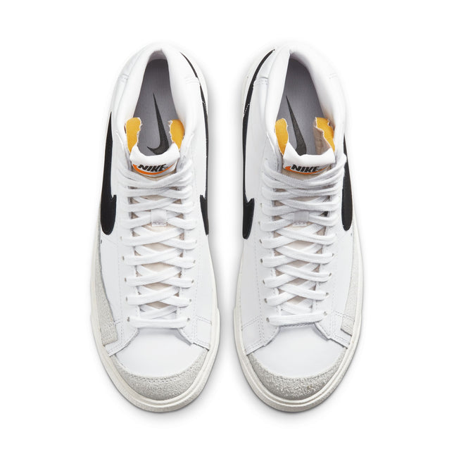 Nike Blazer Mid '77 para mujer, blanco/negro-vela