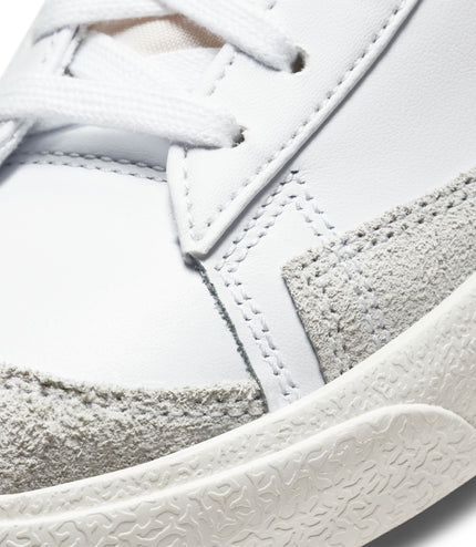Nike Blazer Mid '77 para mujer, blanco/negro-vela
