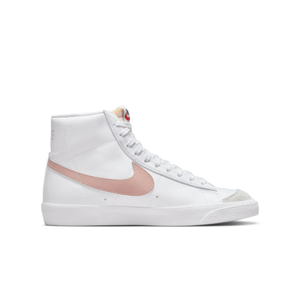 Nike Blazer Mid '77 para mujer - Oxford blanco/rosa