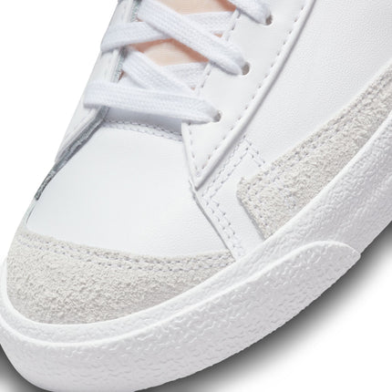 Nike Blazer Mid '77 para mujer - Oxford blanco/rosa