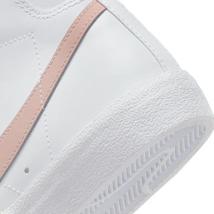 Nike Blazer Mid '77 para mujer - Oxford blanco/rosa