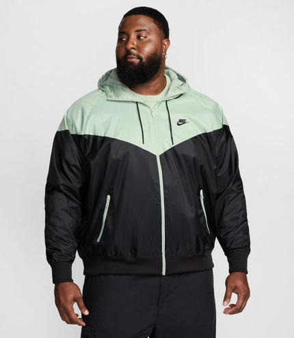 Nike Sportswear Windrunner Hooded Jacket - Black/Jade Horizon