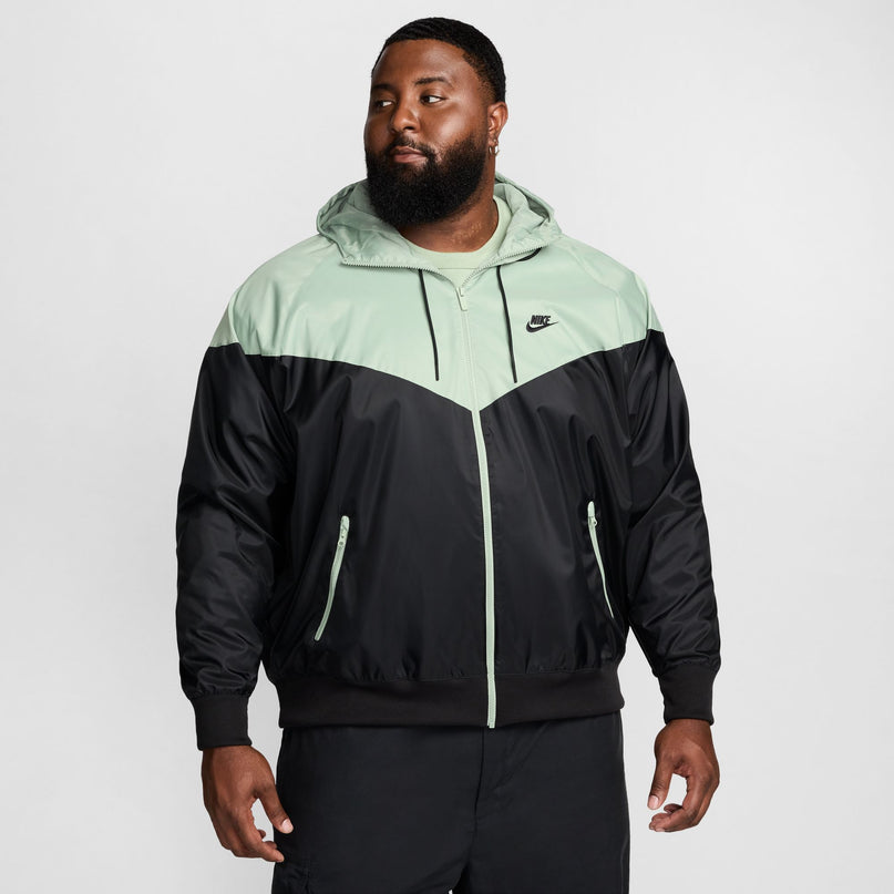 Nike Sportswear Windrunner Hooded Jacket - Black/Jade Horizon