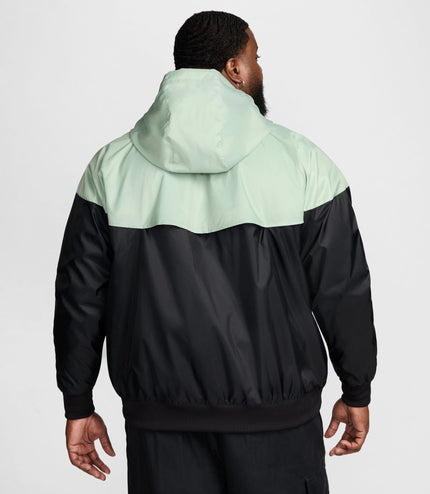 Nike Sportswear Windrunner Hooded Jacket - Black/Jade Horizon