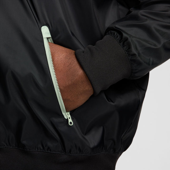 Nike Sportswear Windrunner Hooded Jacket - Black/Jade Horizon