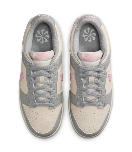 Nike Dunk Low Next Nature para mujer, gris humo claro/rosa Rise-marfil pálido