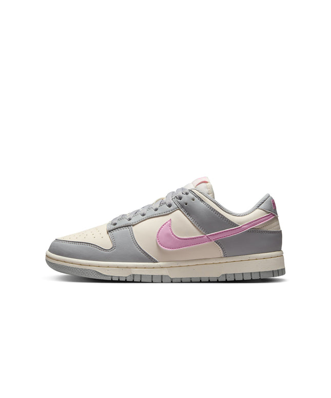 Nike Womens Dunk Low Next Nature - Light Smoke Grey/Pink Rise