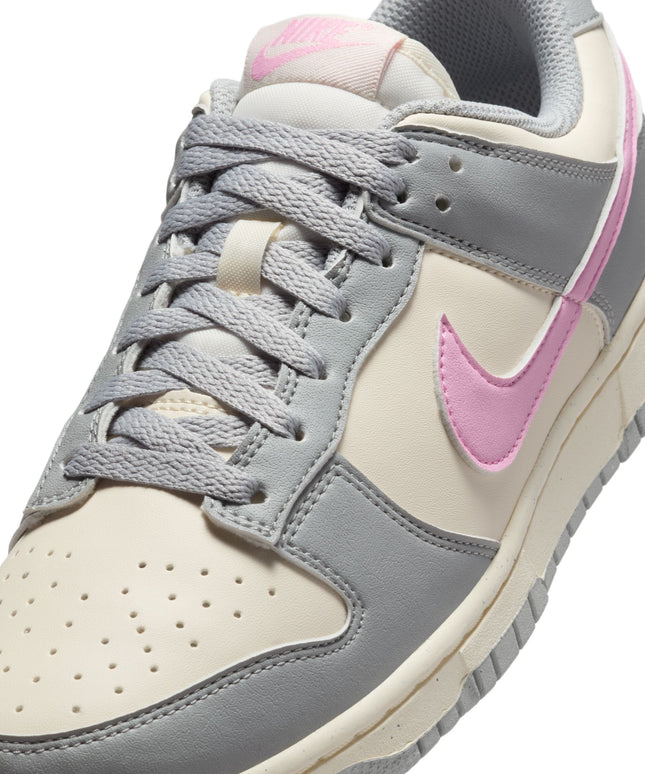 Nike Womens Dunk Low Next Nature - Light Smoke Grey/Pink Rise