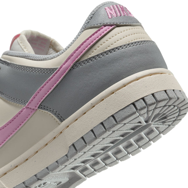 Nike Dunk Low Next Nature para mujer, gris humo claro/rosa Rise-marfil pálido