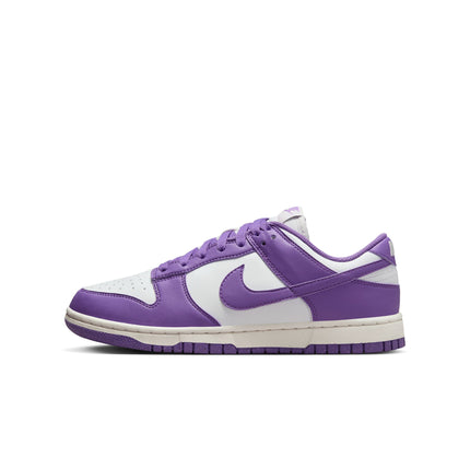 Nike Womens Dunk Low - White/Black Raspberry