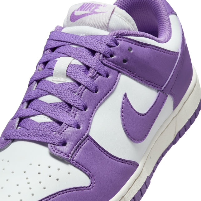 Nike Womens Dunk Low - White/Black Raspberry